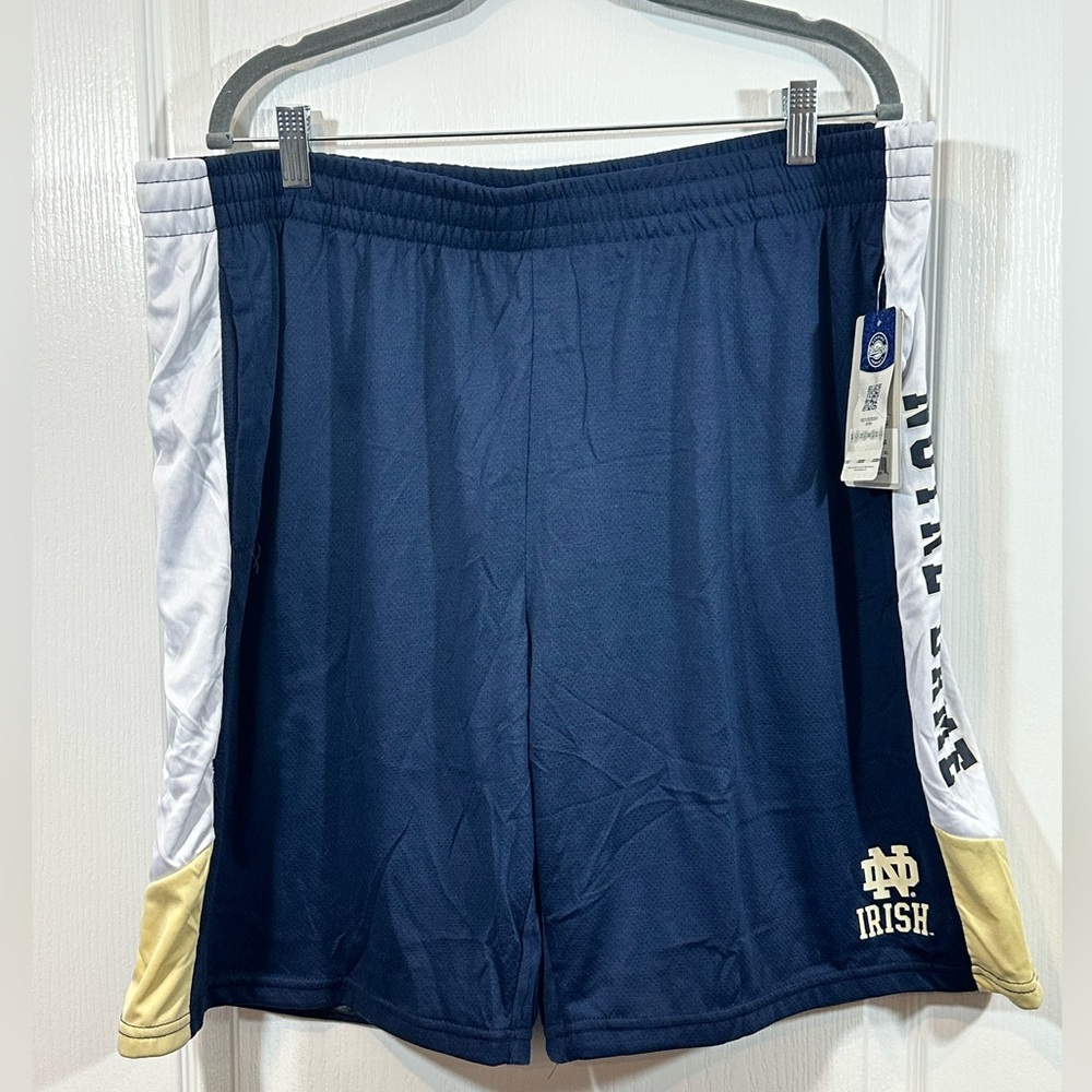 Men's Colosseum Navy Notre Dame Fighting Irish Shorts, Size: 3XL